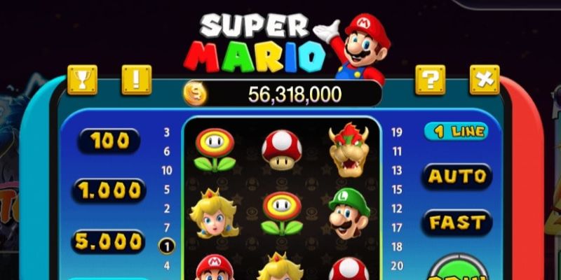 Nổ hũ Super Mario hấp dẫn